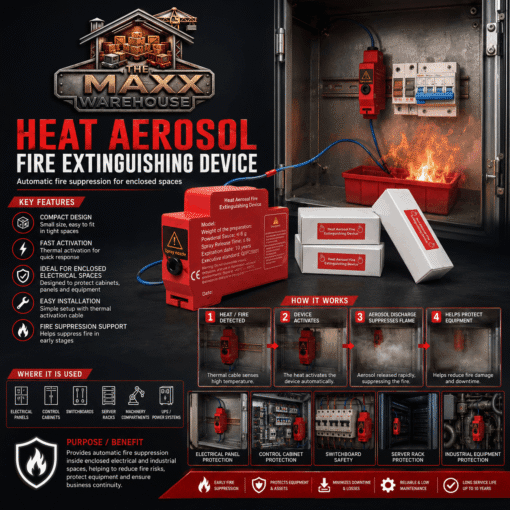 Heat Aerosol Fire Extinguishing Device